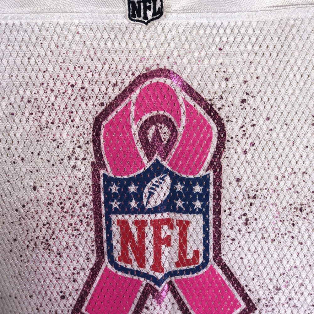 Breast cancer awareness Women’s NFL Jersey BCA Pink - Picture 3 of 6
